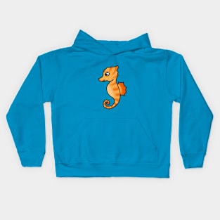 cute ocean seahorse Kids Hoodie